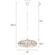 DUTCHBONE Bond loftlampe, oval - natur asketrfinér (50)