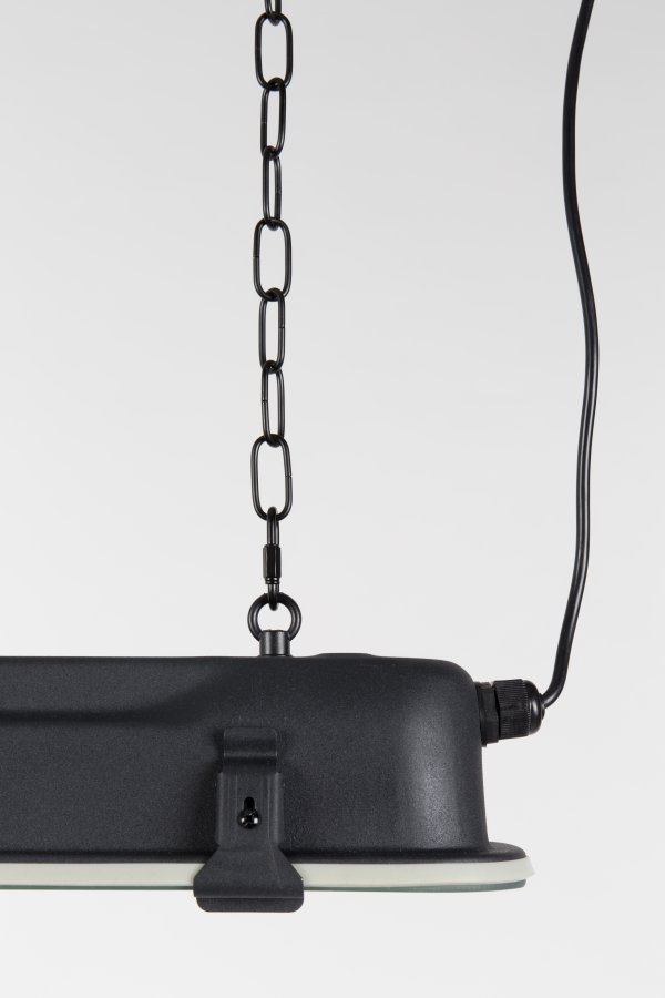 ZUIVER G.T.A. loftlampe XL - sort metal