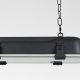 ZUIVER G.T.A. loftlampe XL - sort metal