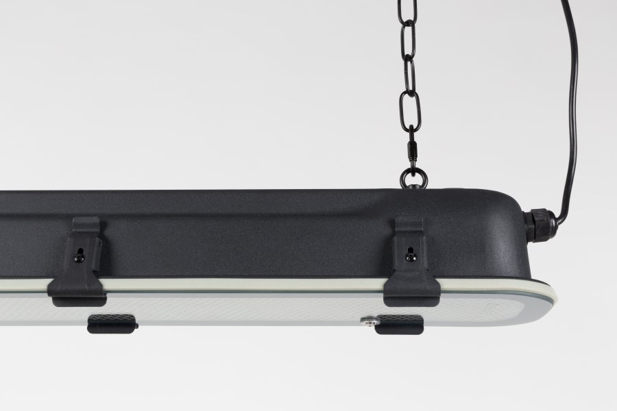 ZUIVER G.T.A. loftlampe XL - sort metal
