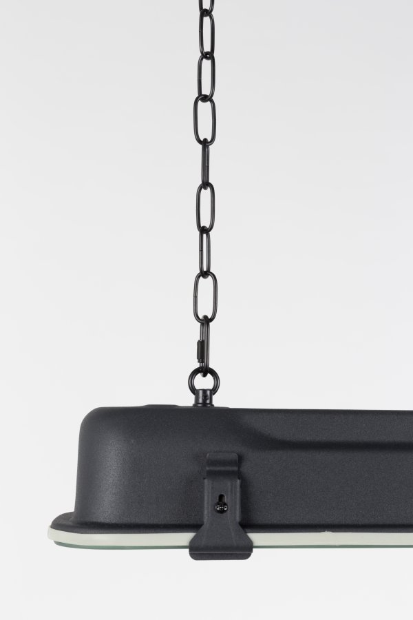 ZUIVER G.T.A. loftlampe XL - sort metal