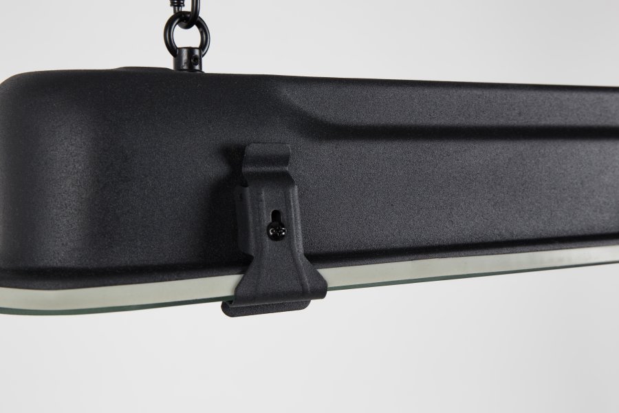 ZUIVER G.T.A. loftlampe XL - sort metal