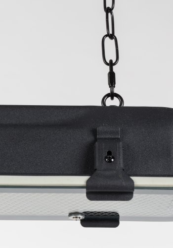 ZUIVER G.T.A. loftlampe XL - sort metal