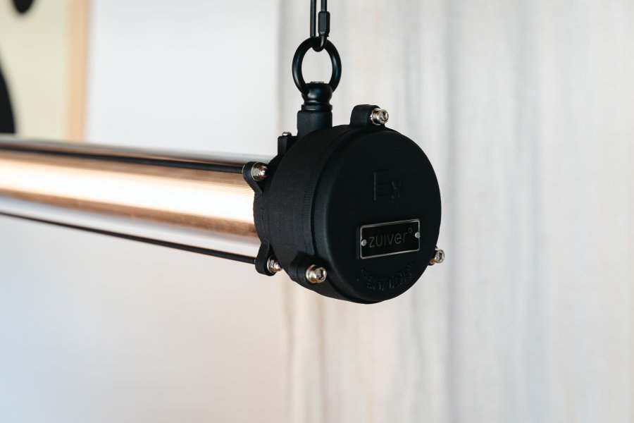ZUIVER Prime loftlampe XL - sort jern