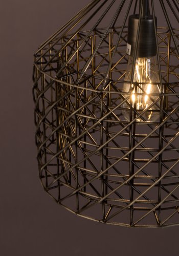 DUTCHBONE Jim vedhngslampe - sort jern