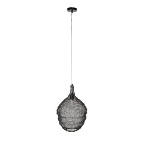 WHITE LABEL LIVING Lena M loftlampe - sort jern