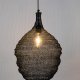 WHITE LABEL LIVING Lena M loftlampe - sort jern