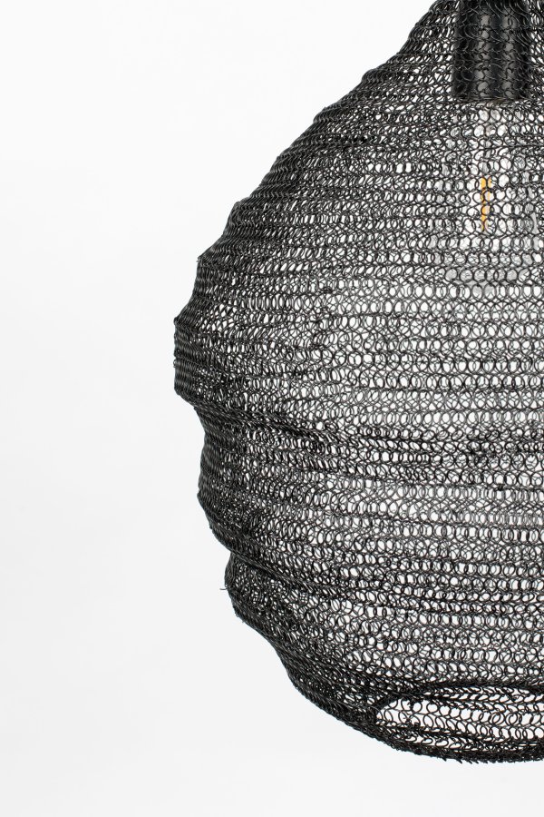 WHITE LABEL LIVING Lena M loftlampe - sort jern