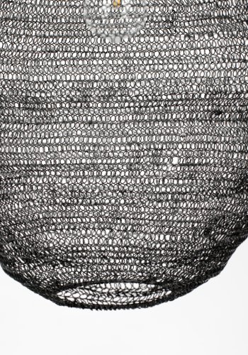 WHITE LABEL LIVING Lena M loftlampe - sort jern