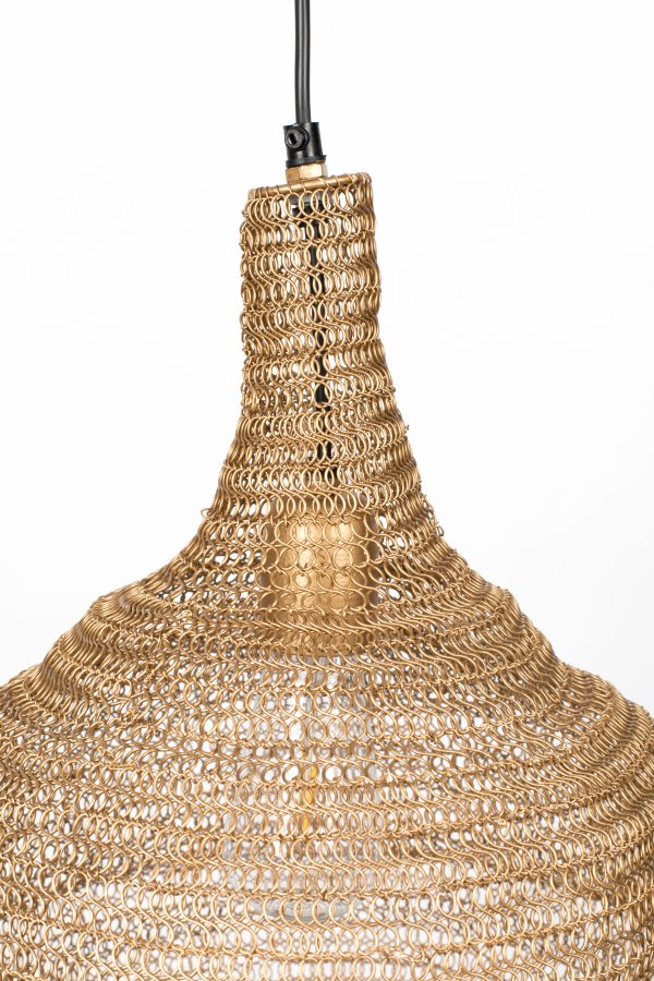 WHITE LABEL LIVING Lena M loftlampe - messing jern