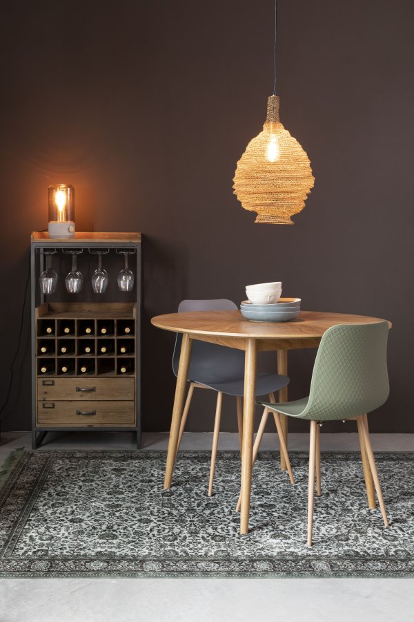 WHITE LABEL LIVING Lena M loftlampe - messing jern