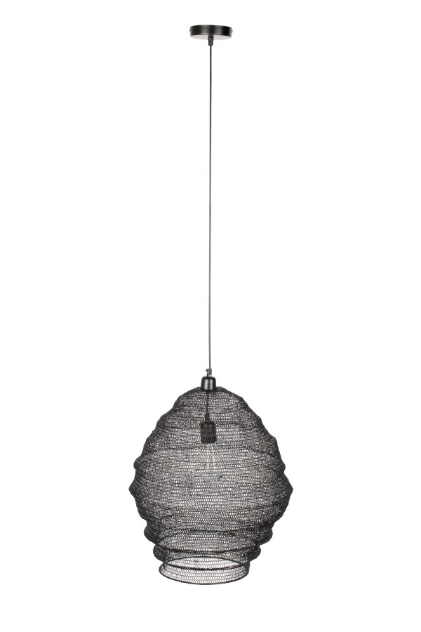 WHITE LABEL LIVING Lena L loftlampe - sort jern