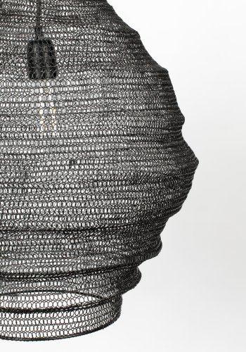 WHITE LABEL LIVING Lena L loftlampe - sort jern