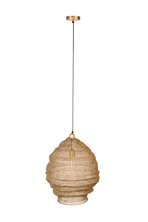 WHITE LABEL LIVING Lena L loftlampe - messing jern