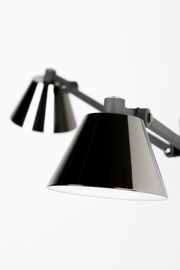 ZUIVER Lub loftlampe - sort jern