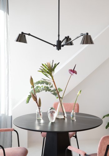 ZUIVER Lub loftlampe - sort jern