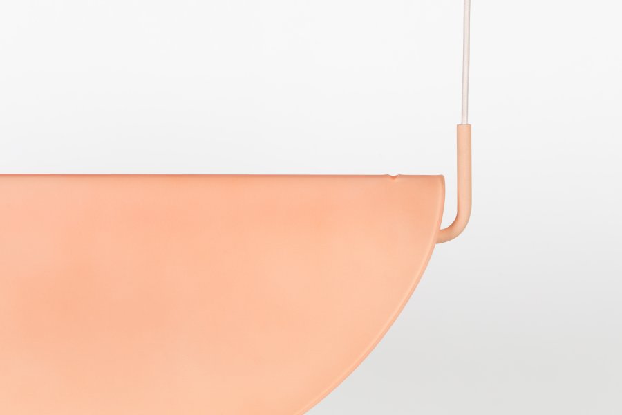 ZUIVER Rani loftlampe - lyserd glas og jern