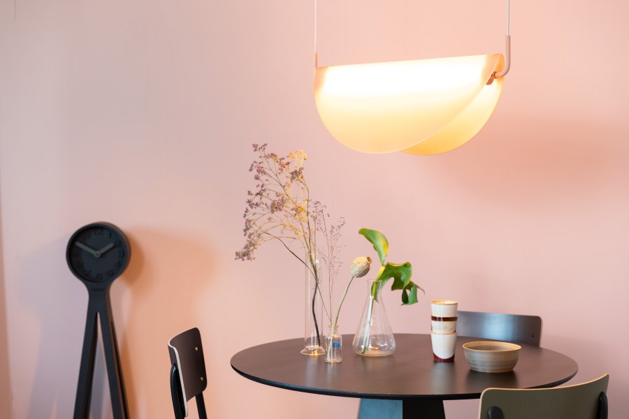 ZUIVER Rani loftlampe - lyserd glas og jern