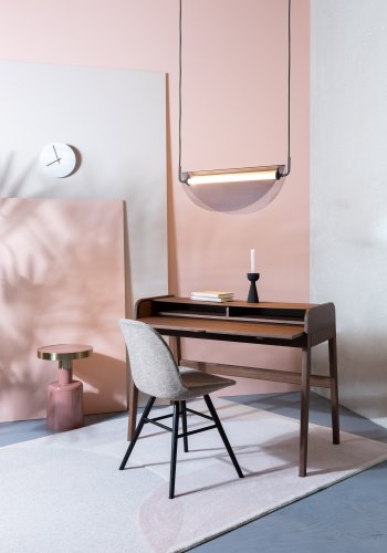 ZUIVER Rani loftlampe - rgfarvet glas og jern