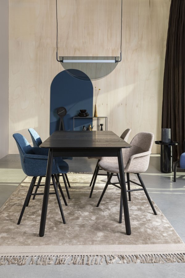 ZUIVER Rani loftlampe - rgfarvet glas og jern