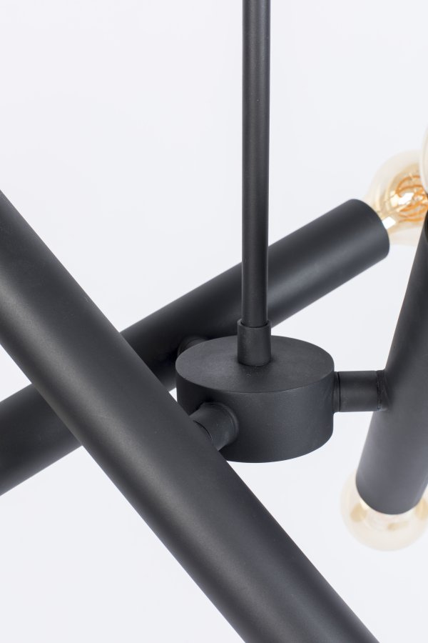 ZUIVER Hawk loftlampe Triple - sort jern