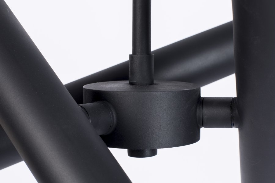 ZUIVER Hawk loftlampe Triple - sort jern