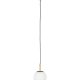 ZUIVER Orion loftlampe 18 - opal glas og sort metal