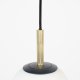 ZUIVER Orion loftlampe 18 - opal glas og sort metal