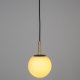 ZUIVER Orion loftlampe 18 - opal glas og sort metal