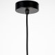 ZUIVER Orion loftlampe 25 - opal glas og sort metal