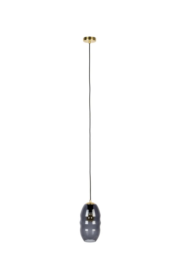 WHITE LABEL LIVING Lauren S loftlampe - gr glas