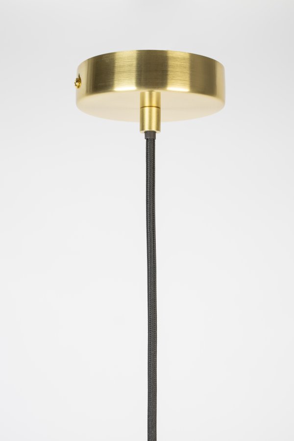 WHITE LABEL LIVING Lauren S loftlampe - gr glas