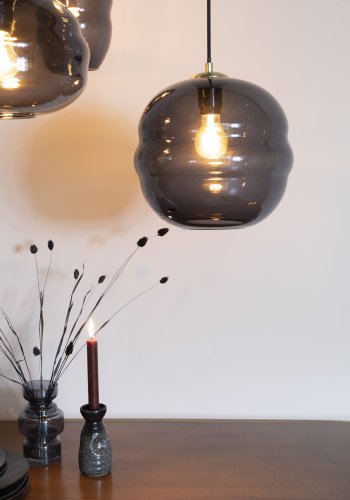 WHITE LABEL LIVING Lauren L loftlampe - gr glas