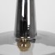 WHITE LABEL LIVING Anshin Medium Smoke loftlampe - gr glas