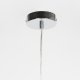 WHITE LABEL LIVING Anshin Medium Smoke loftlampe - gr glas