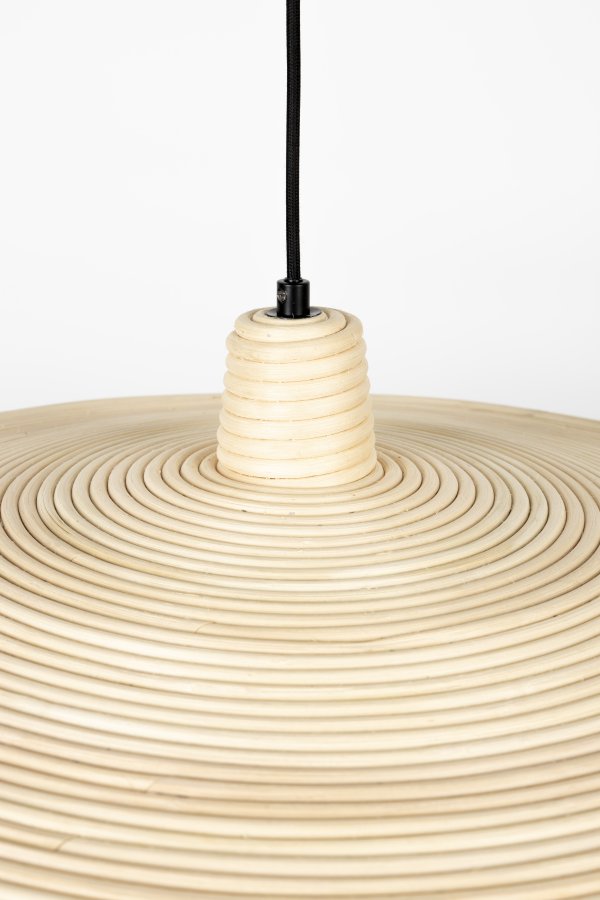 ZUIVER Balance loftlampe L - natur rattan