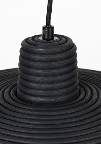 ZUIVER Balance loftlampe S - sort rattan