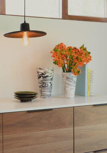 ZUIVER Balance loftlampe S - sort rattan