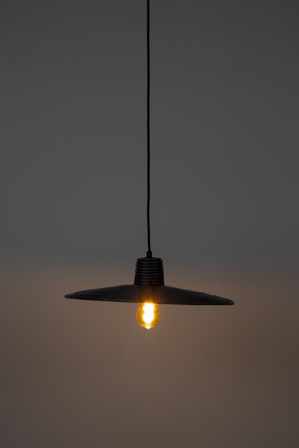 ZUIVER Balance loftlampe M - sort rattan