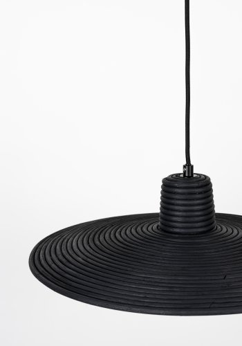 ZUIVER Balance loftlampe M - sort rattan