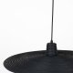ZUIVER Balance loftlampe L - sort rattan