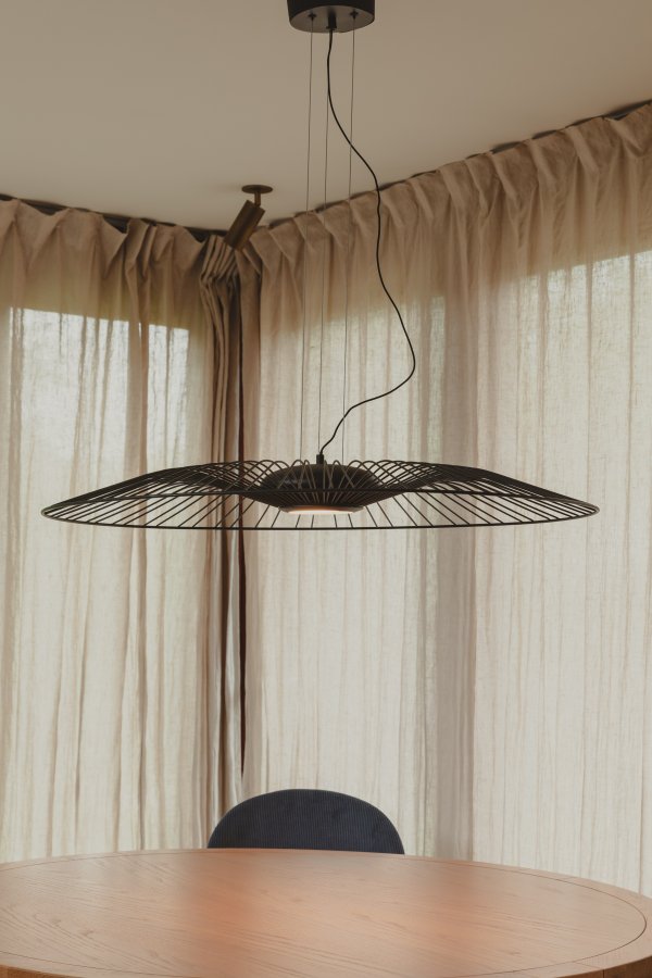 ZUIVER Spider loftlampe - sort metal