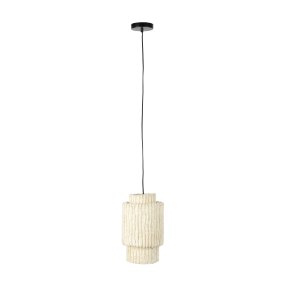 WHITE LABEL LIVING Arjun Hj loftlampe - hvid bomuld