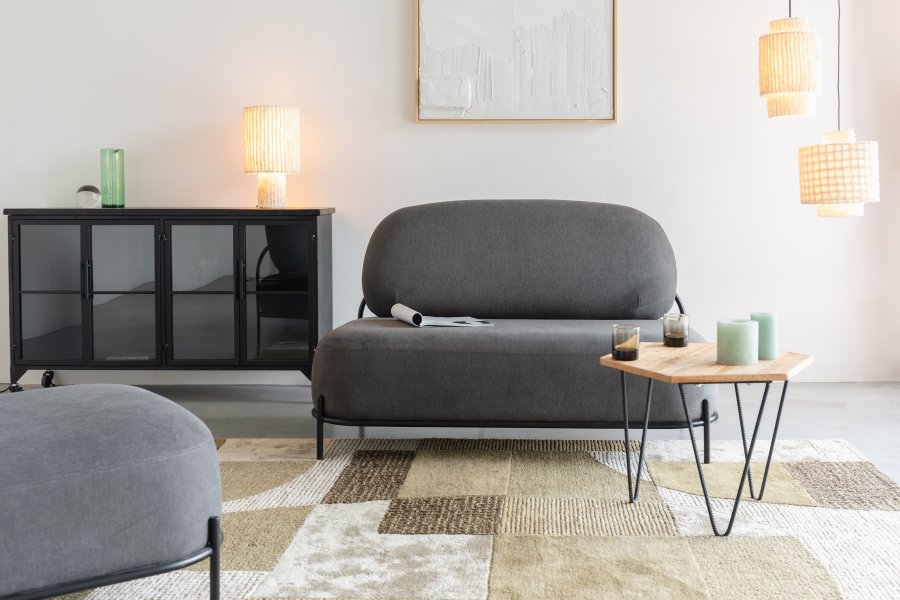 WHITE LABEL LIVING Arjun Hj loftlampe - hvid bomuld