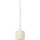 WHITE LABEL LIVING Arjun Bred loftlampe - hvid bomuld