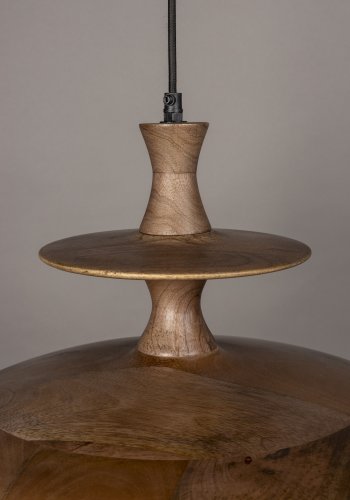 DUTCHBONE Cath loftlampe L - valnddefarvet mangotr