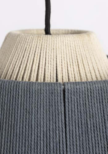 WHITE LABEL LIVING Yumi loftlampe - bl polyester