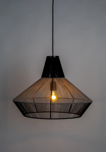 ZUIVER Fairy loftlampe - stengr bomuld og metal