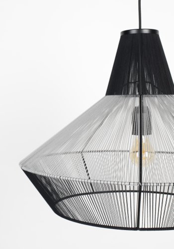 ZUIVER Fairy loftlampe - stengr bomuld og metal