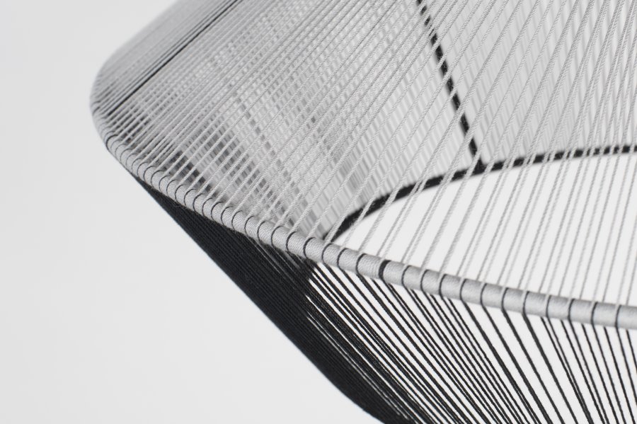 ZUIVER Fairy loftlampe - stengr bomuld og metal